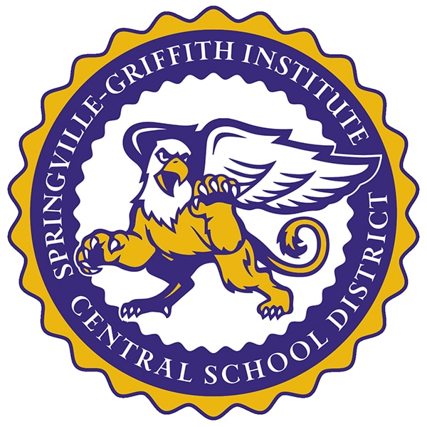 Springville Griffith Institute Central School District logo